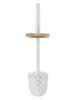 Wenko Stojak WC "Rotello" w kolorze białym - wys. 36 x Ø 10 cm