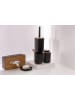 Wenko Kosmetiktuchbox "Rotello" in Schwarz/ Hellbraun - (B)24 x (H)7,5 x (T)12,5 cm