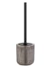 Wenko WC-Garnitur "Rivara" in Grau - (H)40 x Ø 11,5 cm