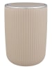 Wenko Prullenbak met swingdeksel "Agropoli" beige - 5,5 l