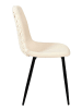 Ethnical Life Esszimmerstuhl "Mora" in Creme - (B)44 x (H)86 x (T)50 cm