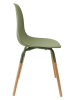 THE HOME DECO FACTORY 2-delige set: eetkamerstoelen "Scandinave" groen - (B)46 x (H)85 x (D)56 cm