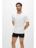 Hugo Boss 3er-Set: Shirts in Weiß/ Schwarz/ Grau