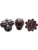 silikomart Siliconen bonbonvorm bruin - (B)24 x (D)11 cm