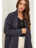 Soft Cashmere Kardigan w kolorze granatowym