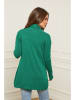 Soft Cashmere Kardigan w kolorze zielonym