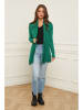 Soft Cashmere Cardigan in Grün