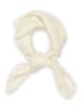 Perfect Cashmere Kaszmirowa chusta "Suiza" w kolorze białym - 56 x 56 cm