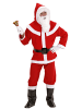 Widmann 8-częściowy kostium "Deluxe Santa Claus" w kolorze czerwono-białym