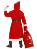 Widmann 6-delig kostuum "Old Time Santa Claus" rood/wit