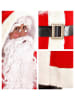 Widmann 6-częściowy kostium "Old Time Santa Claus" w kolorze czerwono-białym