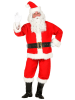 Widmann 5-delig kostuum "Kerstman" rood/wit