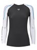 Arena Longsleeve in Schwarz/ Weiß