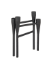 House Nordic Kaarshouder zwart - (B)28 x (H)21 cm
