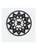 hippodino Zegar ścienny w kolorze czarnym - Ø 50 cm