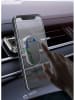 SWEET ACCESS Uchwyt samochodowy w kolorze srebrno-czarnym na smartfon