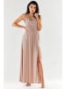 Awama Kleid in Beige