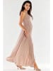Awama Kleid in Beige