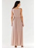Awama Kleid in Beige