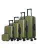 SWISS KOPPER 5tlg. Hardcase-Trolleyset "Zurich" in Oliv