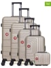 SWISS KOPPER 5tlg. Hardcase-Trolleyset "Rüth" in Beige