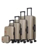 SWISS KOPPER 5tlg. Hardcase-Trolleyset "Rüth" in Beige