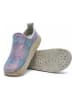 Comfortfusse Hausschuhe in Hellblau/ Rosa