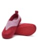 Comfortfusse  Hausschuhe in Rosa/ Rot