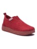 Comfortfusse Woll-Hausschuhe in Rot