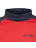 Kilpi Functioneel shirt "Willie" rood/donkerblauw