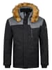 Kilpi Winterjacke "Alpha" in Schwarz