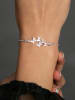 Heliophilia Silber-Armkette mit Schmuckelementen
