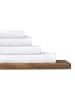 Schiesser 4-delige set: handdoeken "Milano" wit