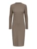 Pieces Kleid "Anita" in Taupe