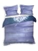 Heckett Lane Satijnen beddengoedset "Hannia" blauw