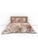 Heckett Lane Twill beddengoedset "Yamile" lichtbruin