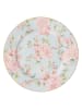 Clayre & Eef Dessertbord lichtblauw/lichtroze - Ø 19 cm