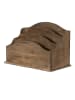 Clayre & Eef Brievenhouder bruin - (B)33 x (H)22 x (D)17 cm