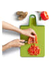 JosephJoseph Faltbares Schneidebrett "Chop2Pot" in Grün - (L)45 x (B)26,3 cm