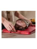 JosephJoseph Snijplank "Cut&Carve" rood - (H) 2,5cm x (L)47,1cm x (B)33,4cm