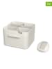 JosephJoseph 2-delige set: organizer en spiegel wit