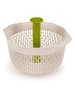 JosephJoseph Salatsieb in Hellgrün/ Creme- (B)25.8 x (H)14.8 x (T)22.6 cm