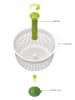 JosephJoseph Salatsieb in Hellgrün/ Creme- (B)25.8 x (H)14.8 x (T)22.6 cm