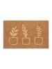 Hanse Home Kokos-deurmat lichtbruin
