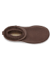UGG Skórzane botki "Classic Mini II" w kolorze ciemnobrązowym