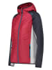 CMP Hybridjacke in Rot/ Schwarz