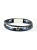 U.S. Polo Assn. Leder-Armband in Dunkelblau
