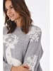 TATUUM Sweter w kolorze szaro-białym