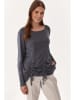 TATUUM Leinen-Bluse in Grau