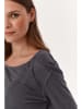 TATUUM Leinen-Bluse in Grau